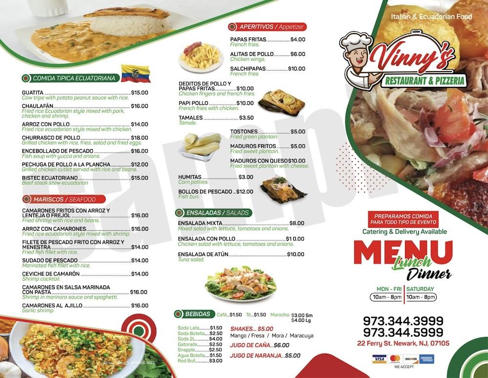 Vinny's Restaurant & Pizza Chicken Wings